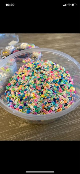 Lote abalorios para manualidades