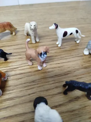 Lote 11 perros miniatura colección