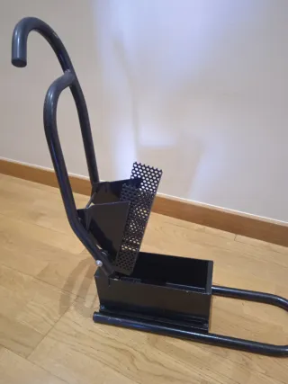 Prensa manual para briquetas de hierro