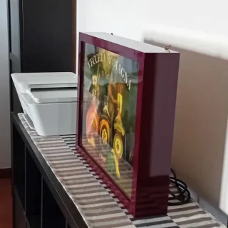 Insegna luminosa Vecchia Romagna