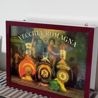 Insegna luminosa Vecchia Romagna