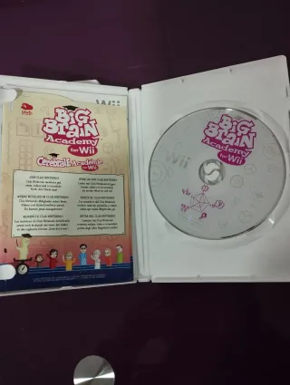 Lote 2 Juegos Wii: Wii Play y Big Brain Academy