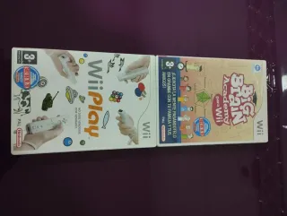 Lote 2 Juegos Wii: Wii Play y Big Brain Academy
