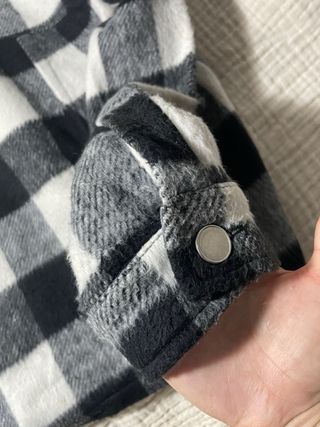 Chaqueta de cuadros talla XS Zara