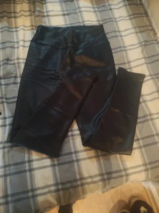 Mallas efecto piel negros