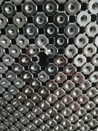 Bolso Retro Metálico con Asas Bambú