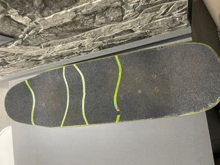 Skate  Negro Calavera