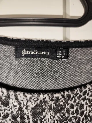 Vestido Stradivarius estampado