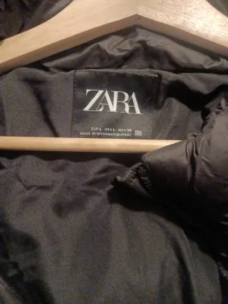 Cazadora plumas  Zara mujer