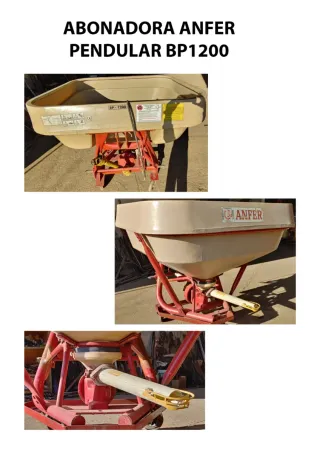 Abonadora Anfer Pendular BP1200