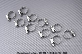 Manguitos del radiador HONDA CRF 450 R 2005 - 2008