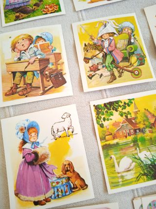 Set Figurine Lovely Doll 1980