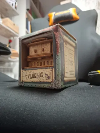 Caja puzzle de madera