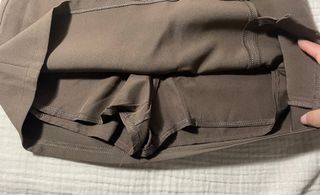 Falda marron talla M shein nueva