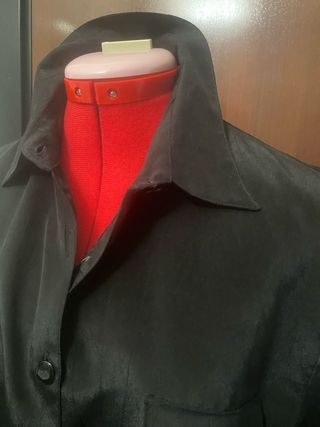 Camicia nera manica corta