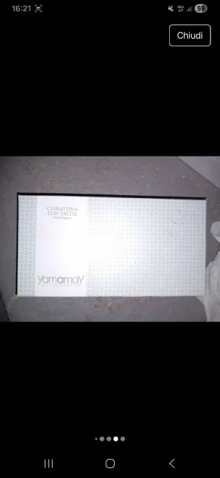 Sandali da matrimonio Yanamay bianchi