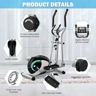 Bicicleta Elíptica Fitness Ajustable. NUEVA.