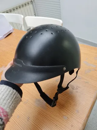 Casco Equitación Negro, talla S