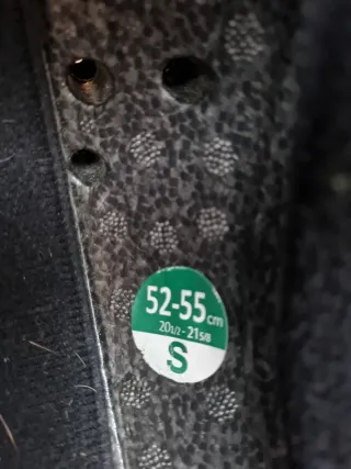 Casco Equitación Negro, talla S