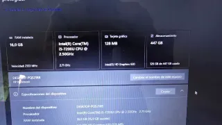 HP Notebook 17-x116dx Portátil Negro