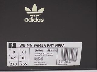 Adidas Samba x Wales Bonner. Talla 42 2/3