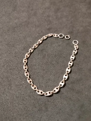 Pulsera de Plata cafe