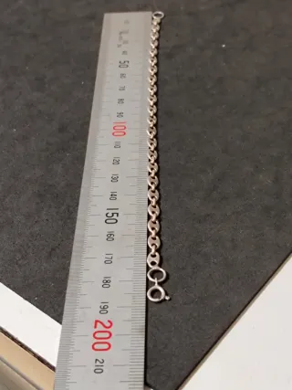 Pulsera de Plata cafe