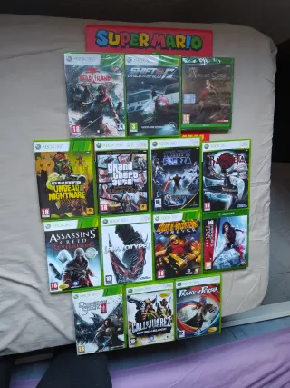 2⭕ Juegos de Xbox 360 algunos Precintados