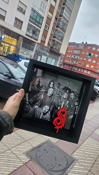 Cuadro Slipknot Logo 3D