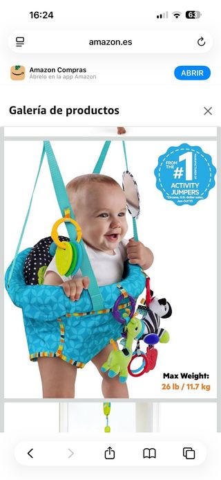 Saltador columpio para puerta