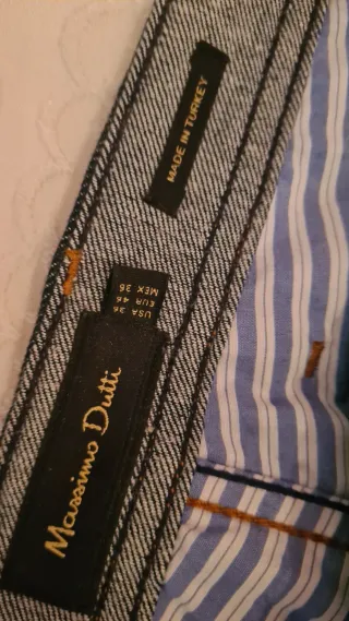 Pantalones Massimo Dutti Vaqueros Talla XXL