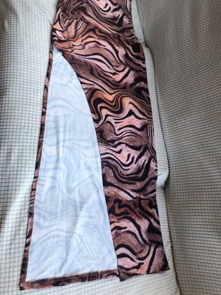 Abito lungo con spacco