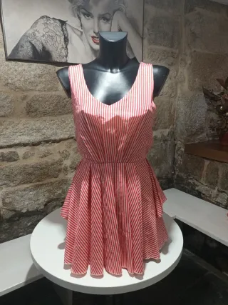 Vestido de verano a rayas