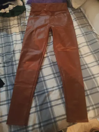 Mallas efecto piel marrones