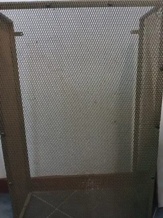 Dos Cubre radiadores vintage metal dorado