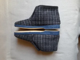 Zapatllas Pantuflas lana SAULI gris