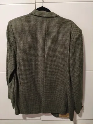 Traje de hombre gris sfera