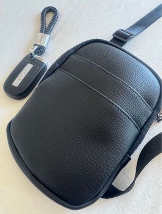 Borsello uomo similpelle Jeep nero nuovo