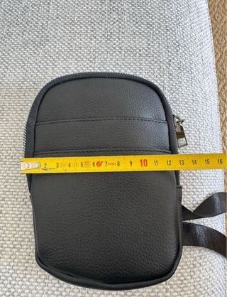 Borsello uomo similpelle Jeep nero nuovo