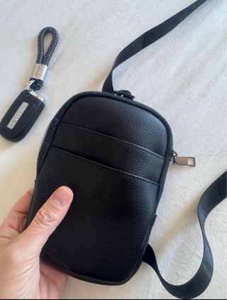 Borsello uomo similpelle Jeep nero nuovo