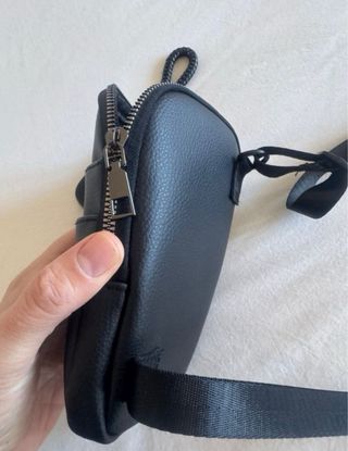 Borsello uomo similpelle Jeep nero nuovo