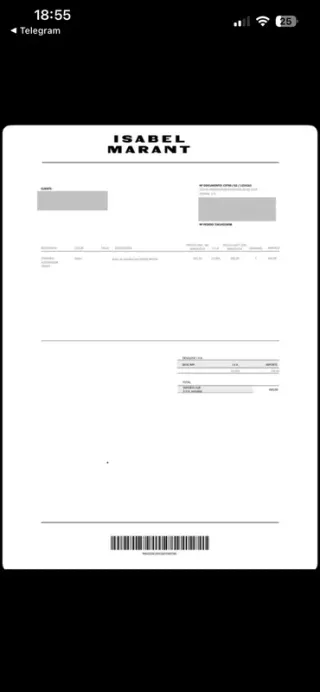 Bolso Isabel Marant Negro con Tachuelas Doradas