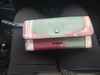 Monedero Desigual reversible estampado