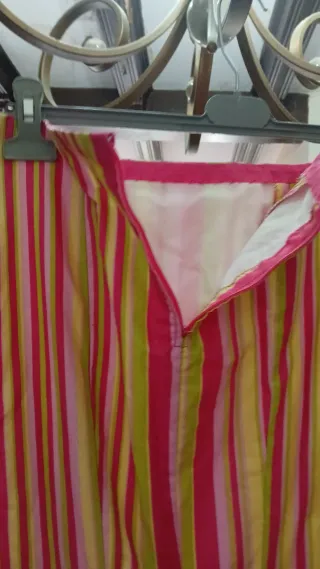 Falda rociera de volantes