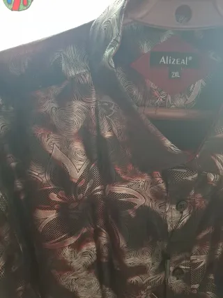 Camisa de vestir Alizeal hombre XXL/XXXL Grande