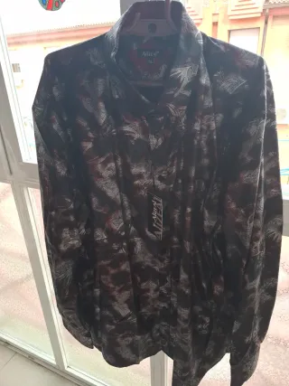 Camisa de vestir Alizeal hombre XXL/XXXL Grande
