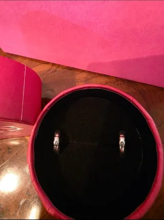 Pendientes aro Tous plata