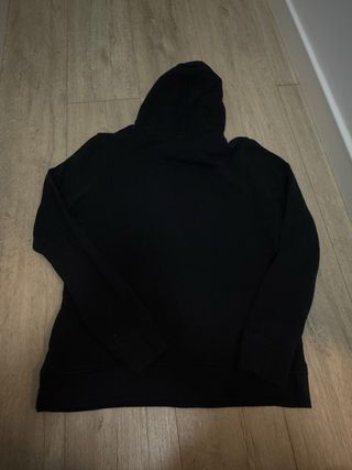 Sudadera Fox Negra Rosa Talla M