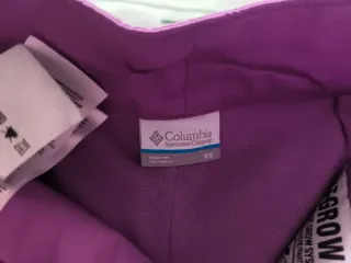 Pantalón Nieve Niño Columbia Morado