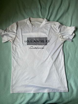 Camiseta Blanca Los Angeles